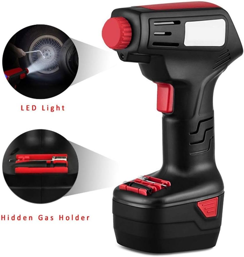 20V Cordless Tire Inflator with Rechargeable Li-ion Battery, Pack of 2 K449325