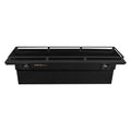 King Size Low Profile Extra Deep Wide Single Lid Crossover Tool Box A1475