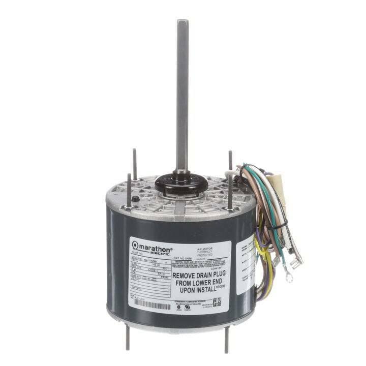 Condenser Fan Motor, 1/4HP, 1075 RPM, 460 V W5093