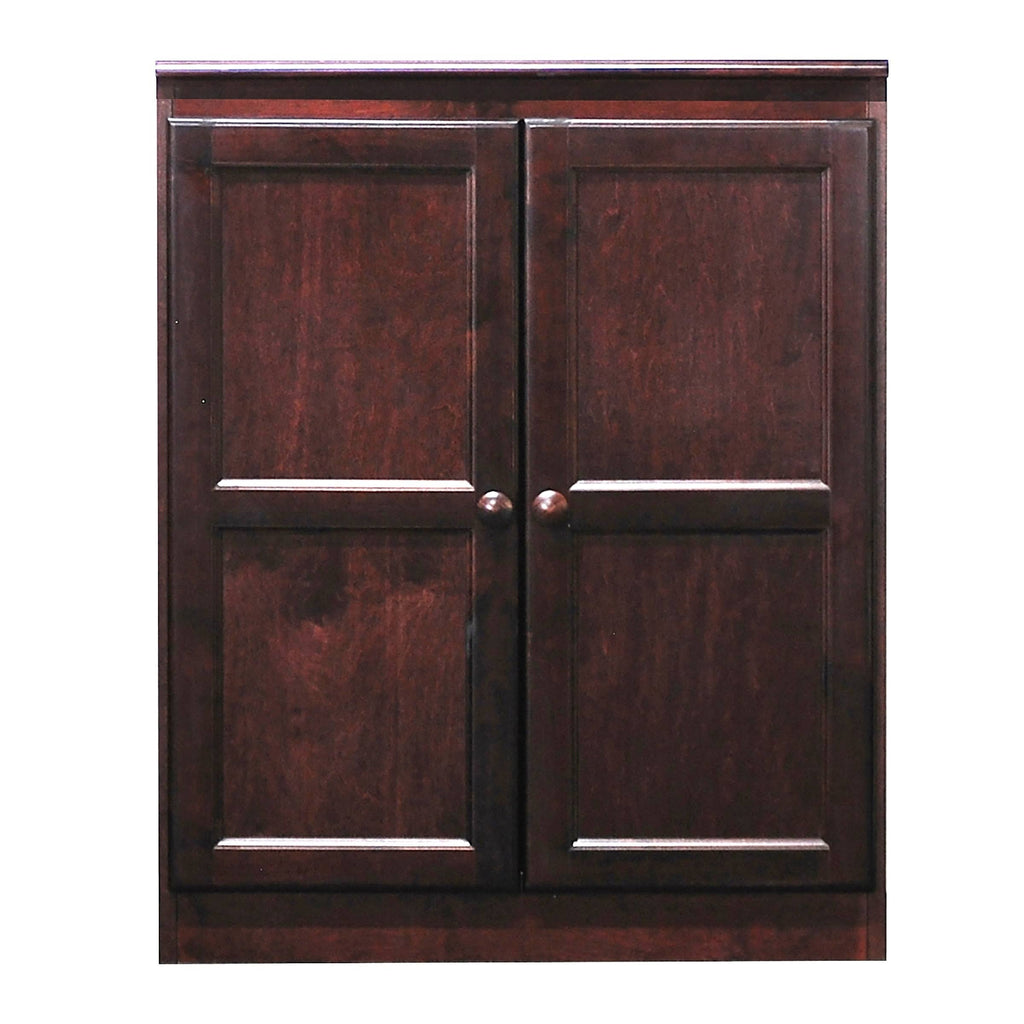 Coastal White 36 inch Storage Cabinet with 2 Shelves W7275