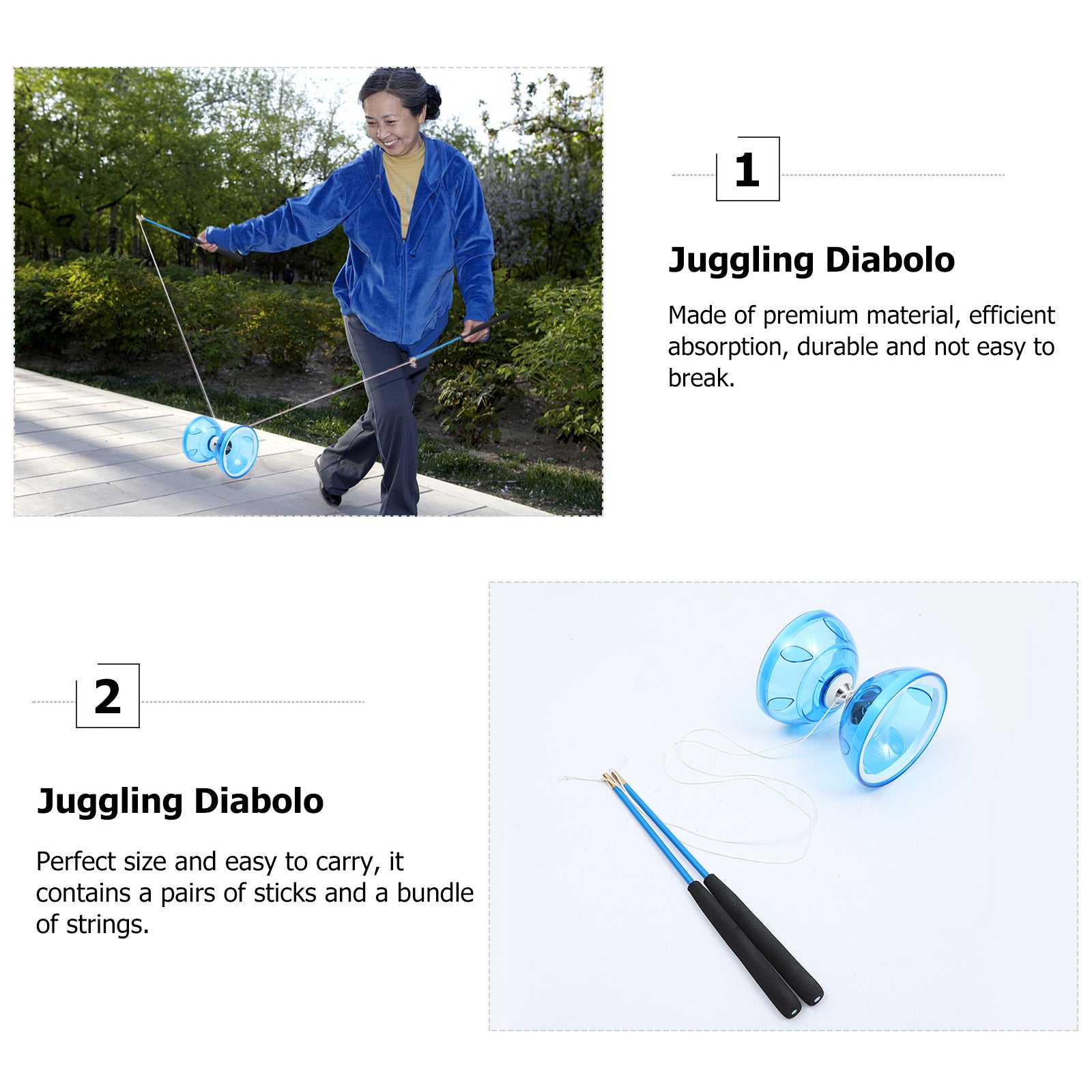 Chinese Yoyo Diabolo Toy L183178