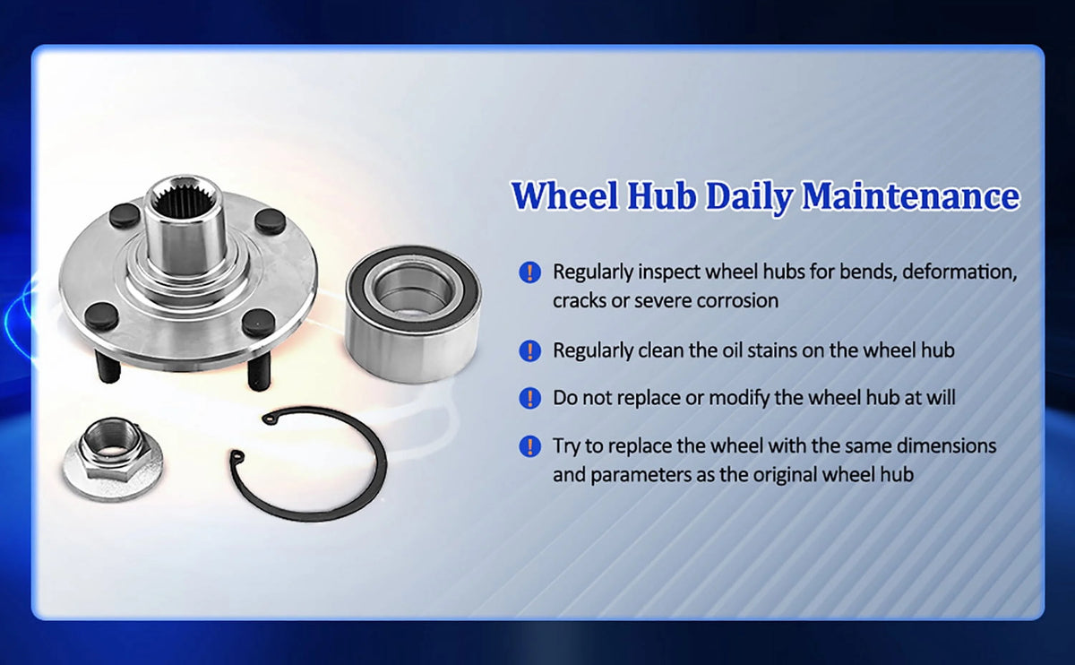 2x Rear Wheel Hub Bearing Assembly Q5232
