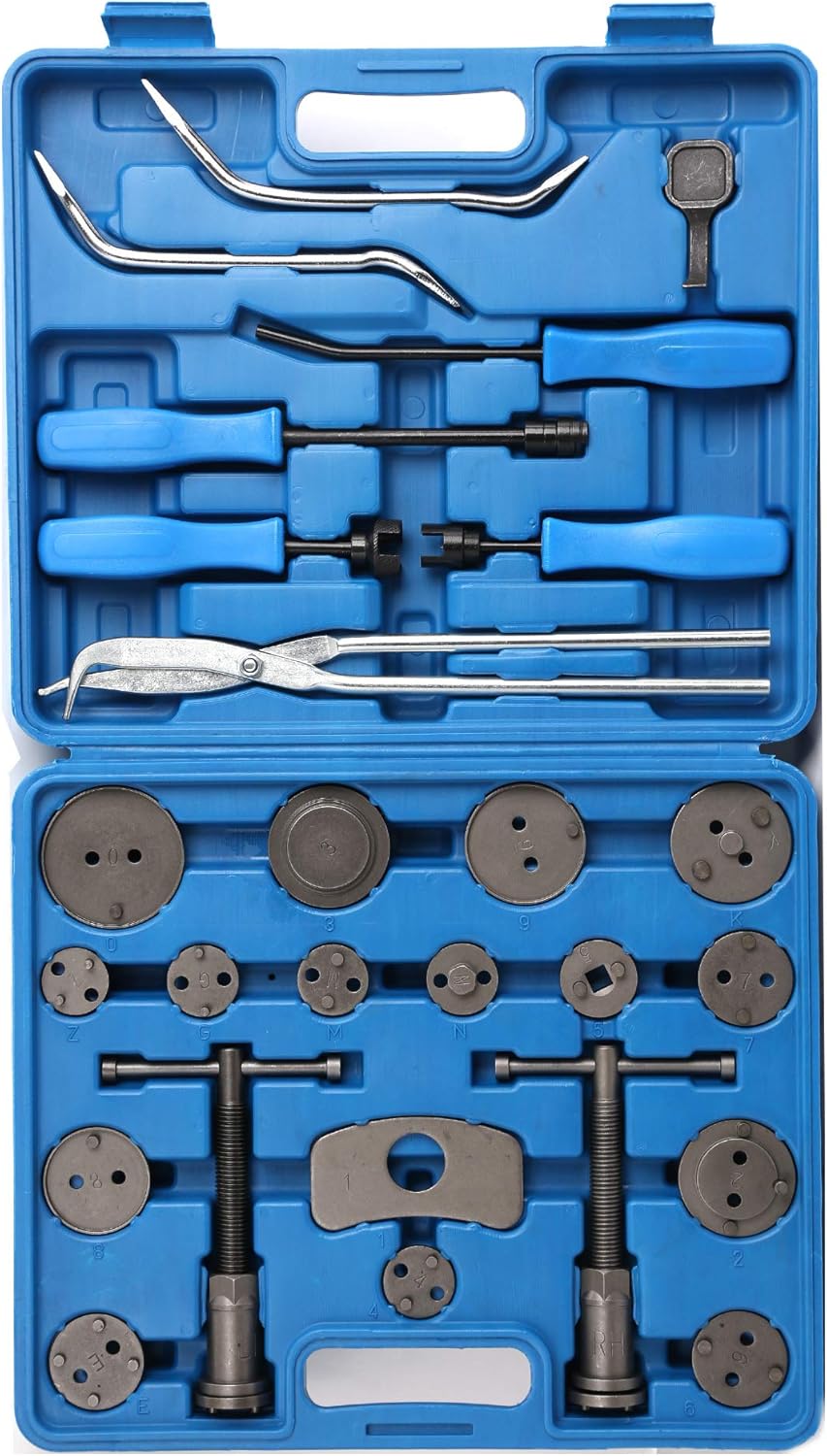 18pc Brake Caliper Tool Set & 8 Pc Drum Brake Tool Kit O11587