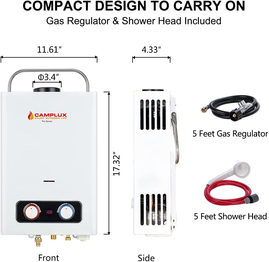 Outdoor Propane Tankless Gas Water Heater O7729