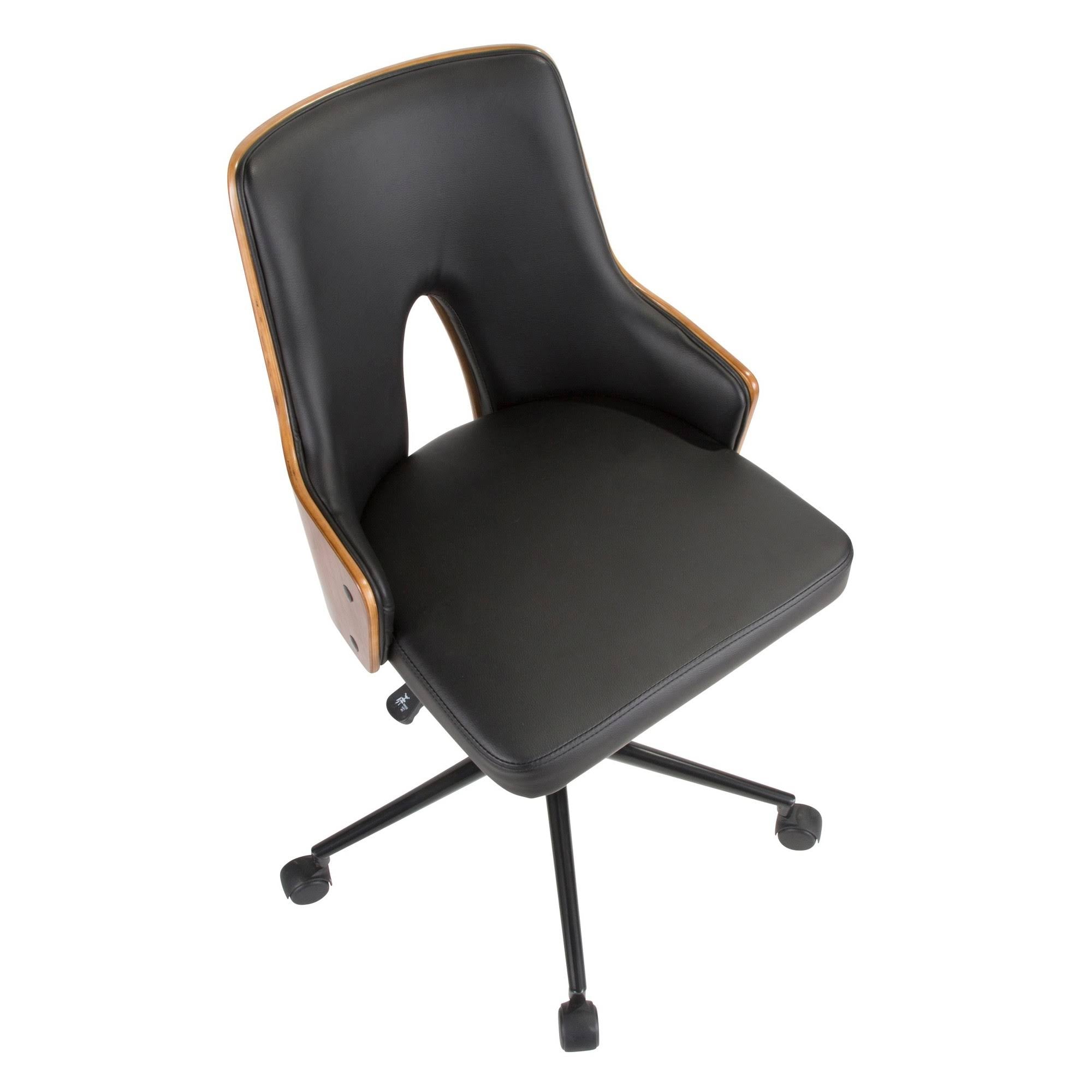 Black-Walnut Office Chair C9667