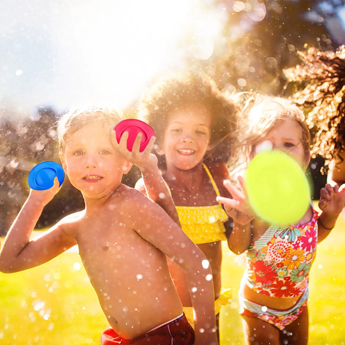 4 Pack Reusable Quick Fill Water Balloons P5035