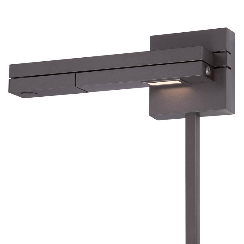 Left Titanium Flip LED Swing Arm O5626