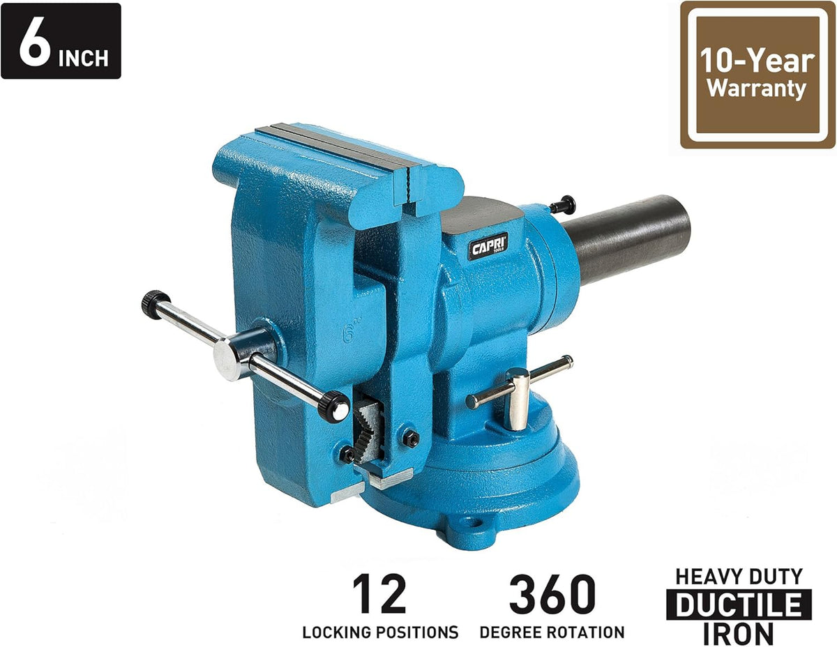 5 Inch Rotating Base Bench Vise O896976