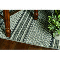 5' x 8' Grey Geo Area Rug I838