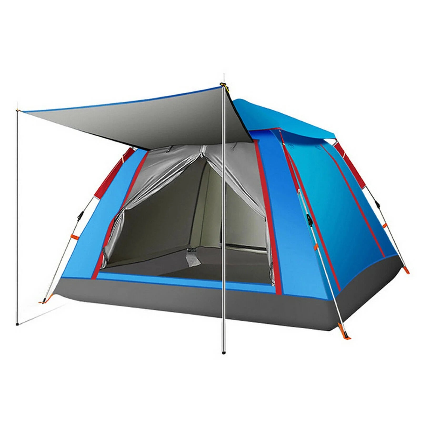 Blue Pop Up Tent for 4-5 Person R42359
