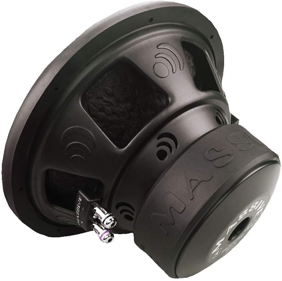 12 Inch Car Audio Subwoofer, 1,000 Watt RMS, Dual 4 Ohm J7385