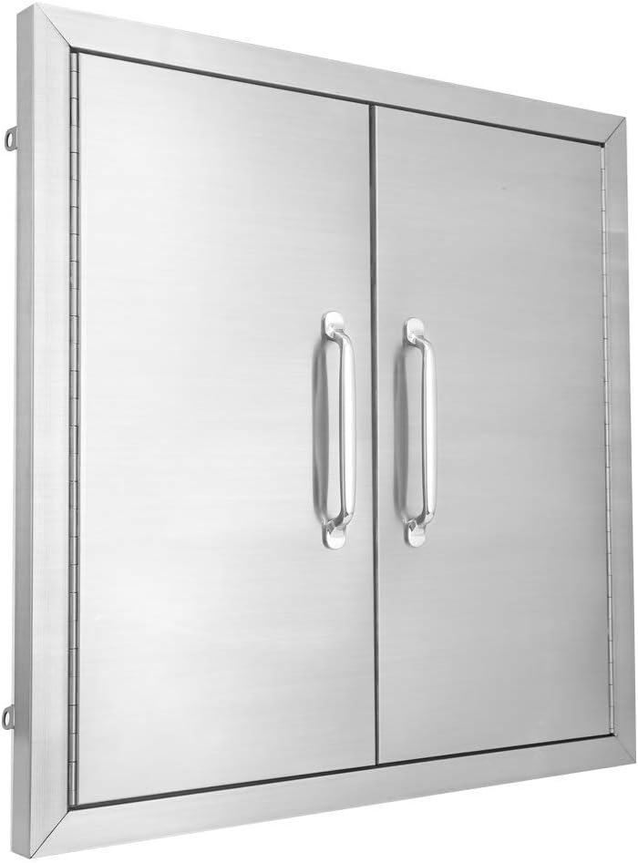 Stainless Steel Double Access Door D515