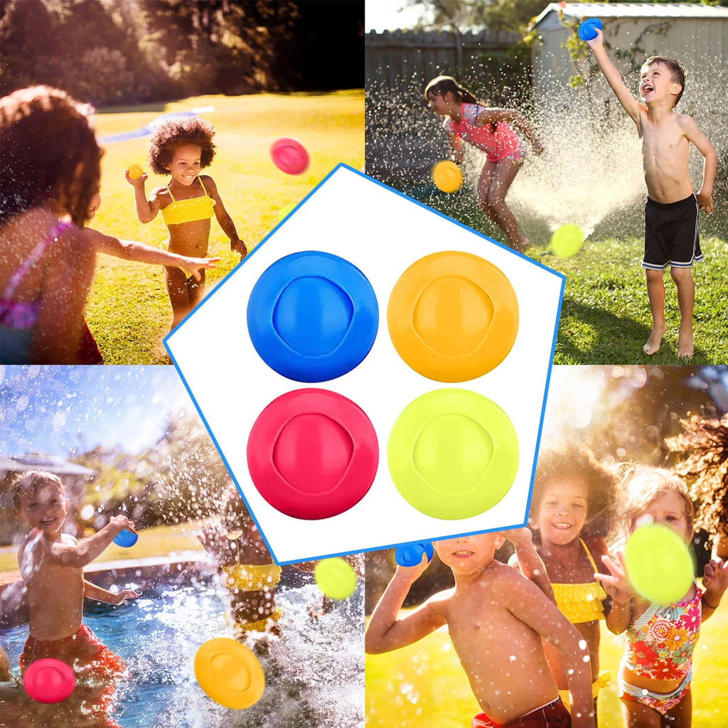 4 Pack Reusable Quick Fill Water Balloons P5035