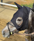 Black Velcro Mask with Ears Medium T884