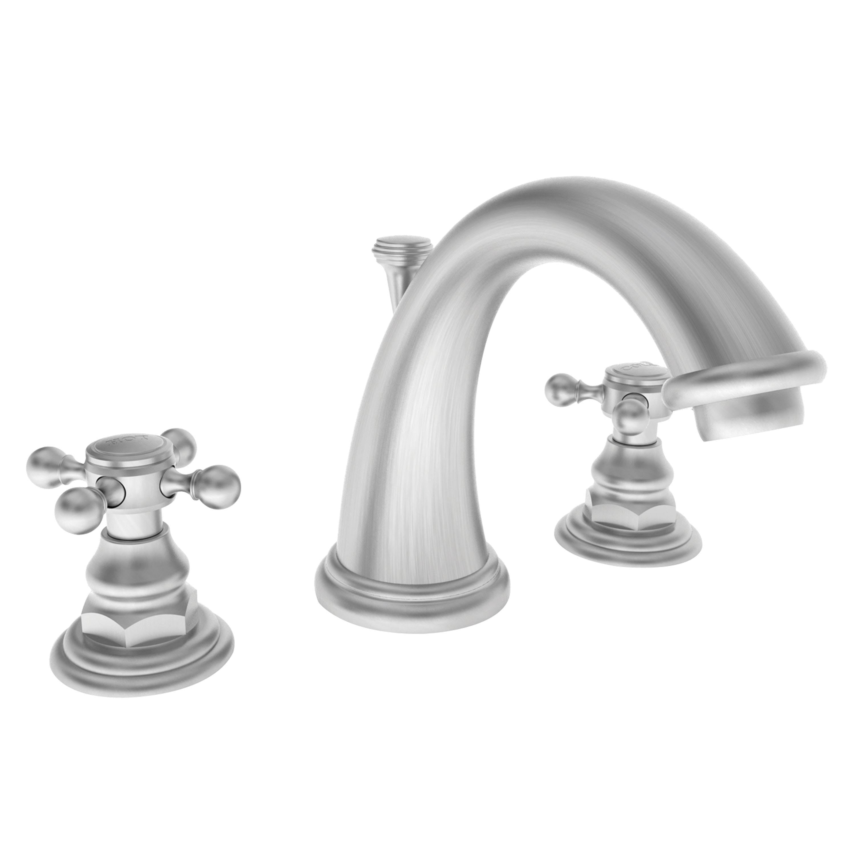 Satin Nickel Widespread Bathroom Faucet W21701