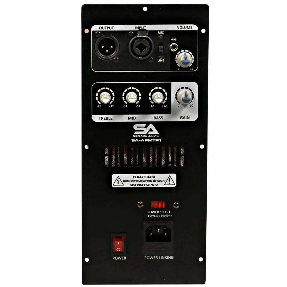 150 Watt Plate Amplifier with 3 Band EQ Q190122