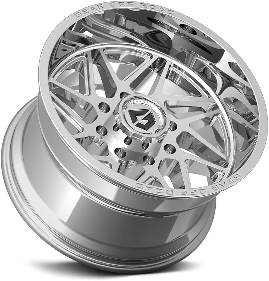 22x10 6x135/6x5.5" -19mm Chrome Wheel Rim 22" E113
