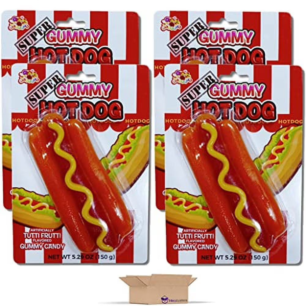 5.29 Ounce Pack of 4 Hot Dog Z252