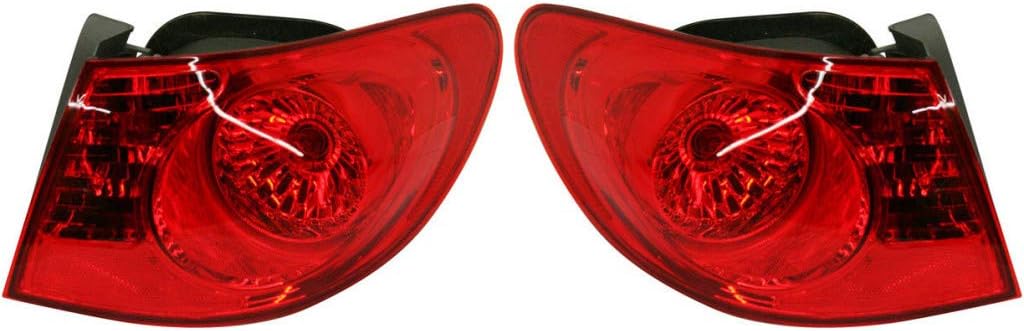 Pair Rear Tail Lights for Hyundai Elantra S932828