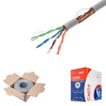 1000ft Cat5e UTP Solid 350MHz Ethernet LAN Cable 24AWG RJ45 Network Wire Bulk Cat5 Gray C671