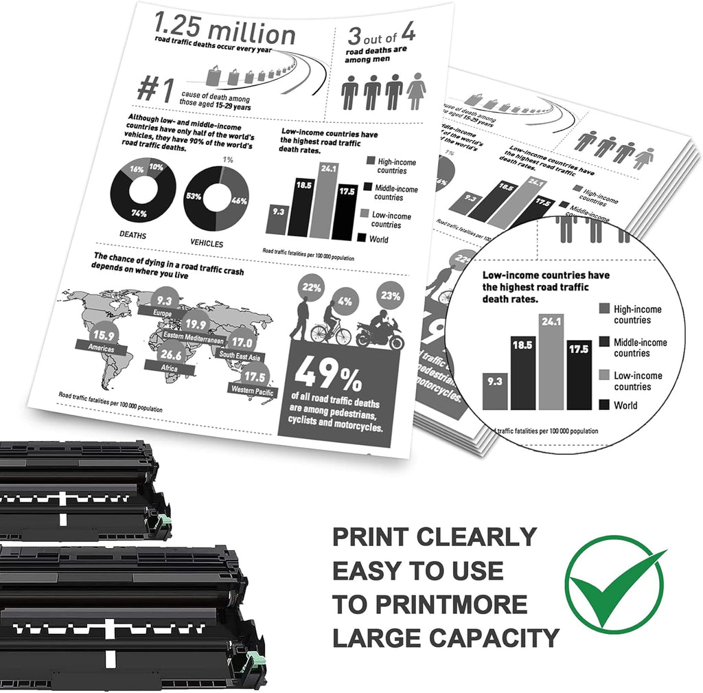 Toner Cartridge 2-Pack Black B2398