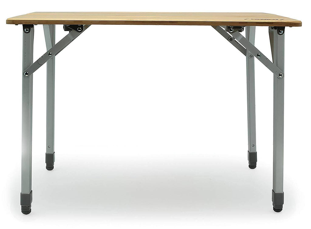 Bamboo Folding Table with Aluminum Legs Q251093