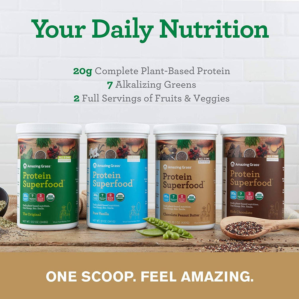 Peanut Butter Protein Powder, 10 Single Serve Packets H600829