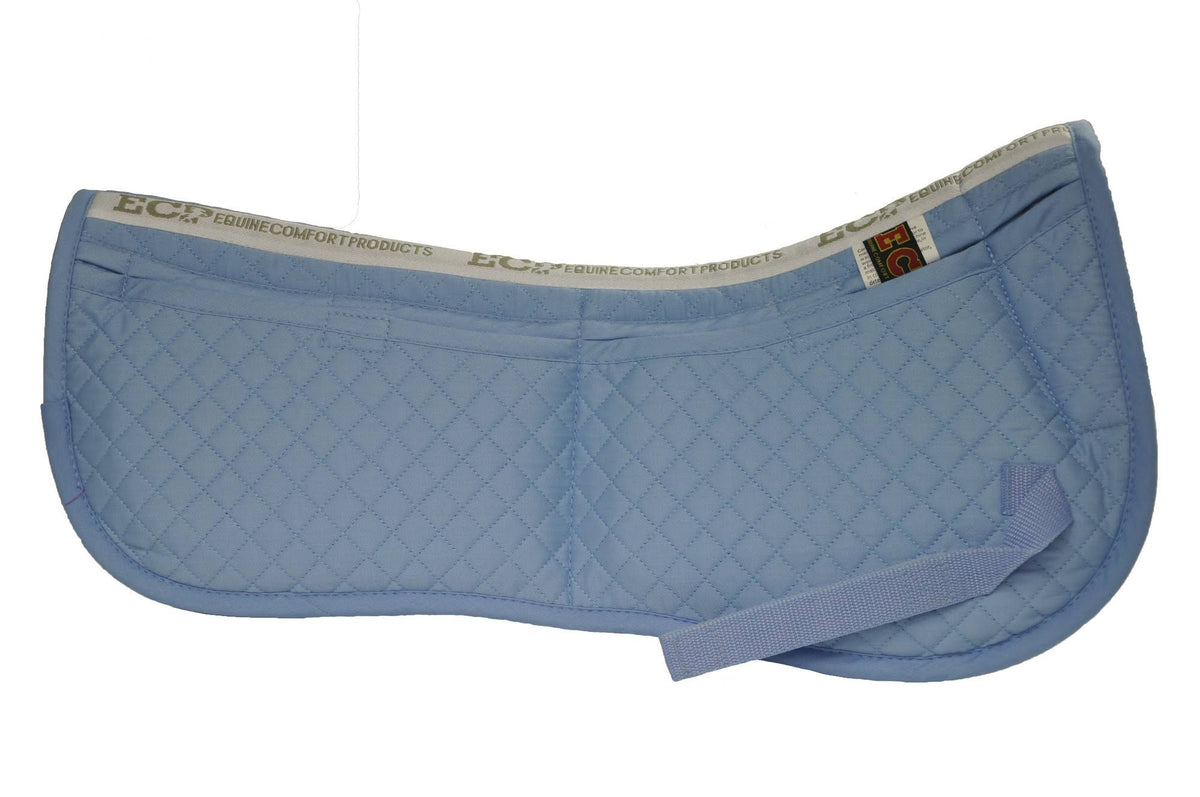 Light Blue Correction Half Saddle Pad W916037