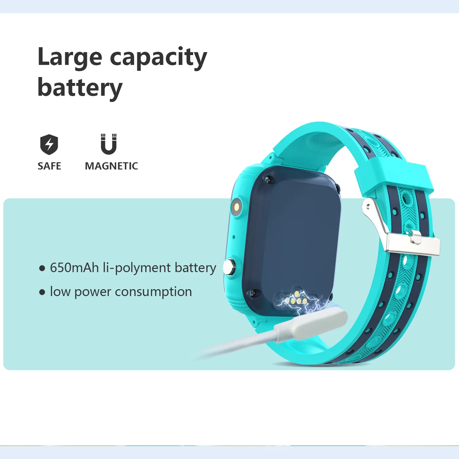 Kids Smartwatch with WiFi and BT Alarm H1838