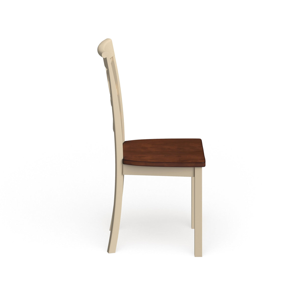 Cream Dining Chair Set of 2 V4438