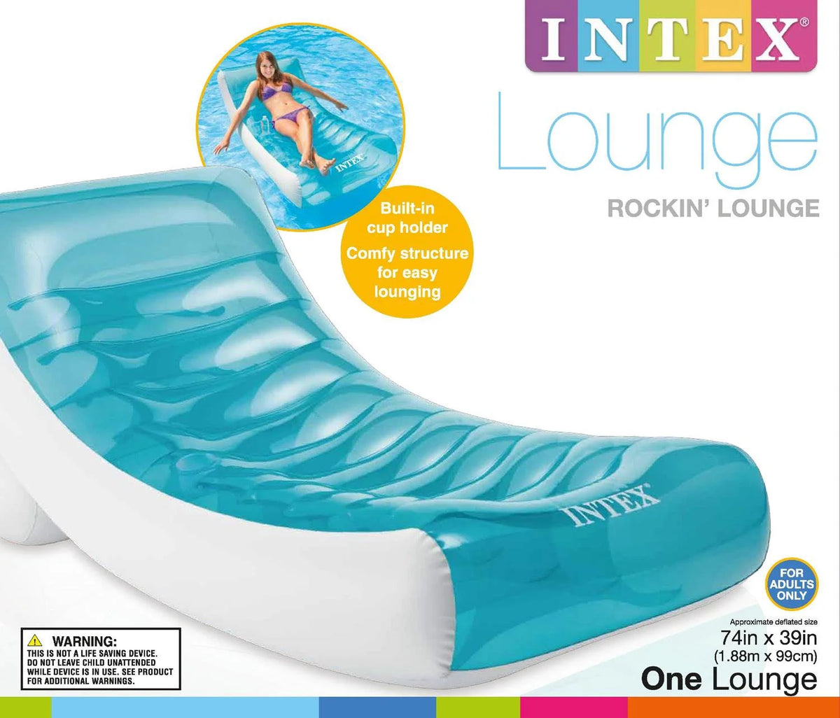 4 Pack Inflatable Pool Floating Raft with Cupholder M706