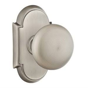 Pewter Double Dummy Door Knob with Rose G676286