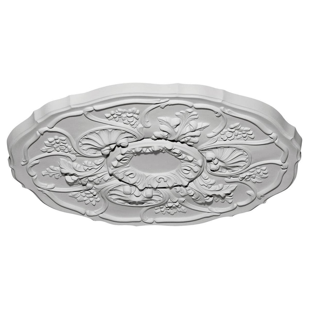 22 1/2x22OD x 1 1/2x22P Ceiling Medallion Hand-Painted Gobi Desert Crackle F62932