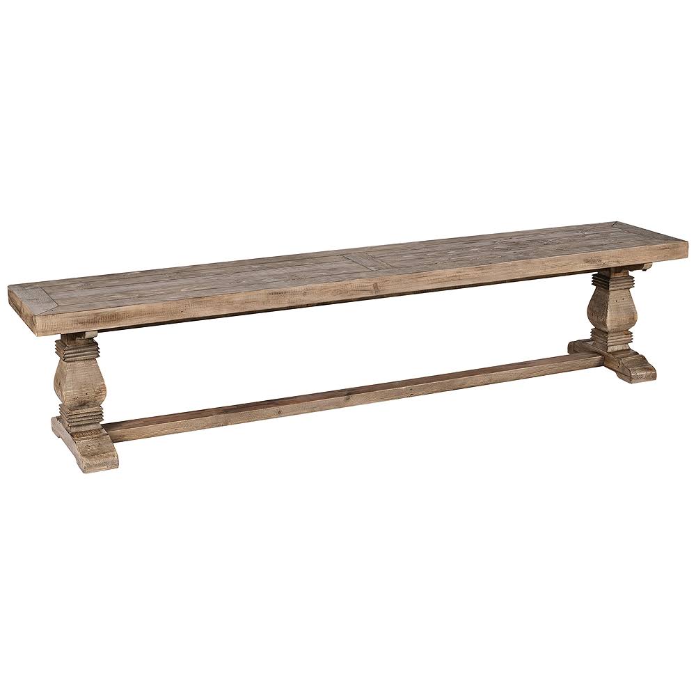 Reclaimed Pine 83 inch Bench S43511