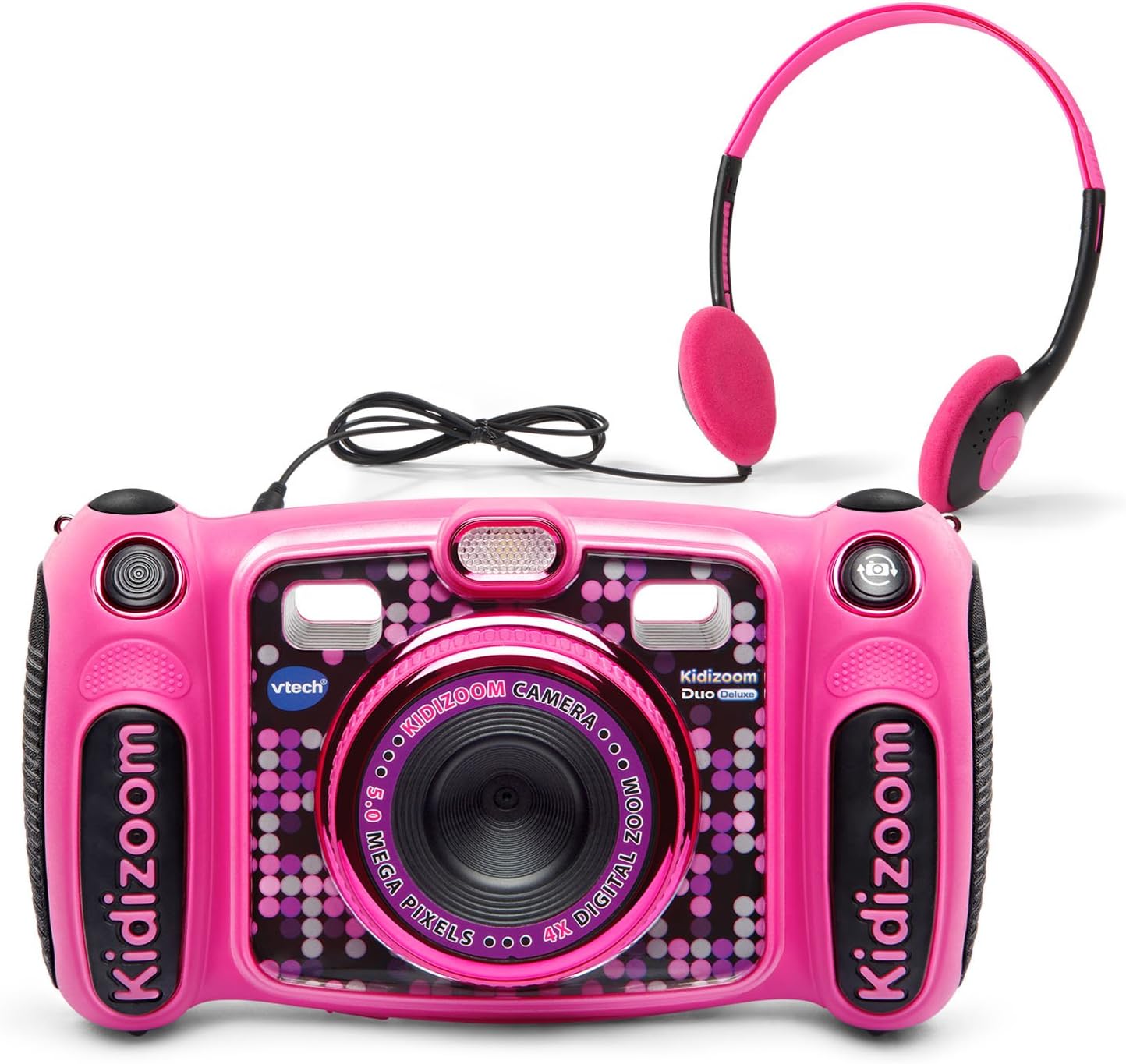 Blue Digital Selfie Camera with MP3 Player and Headphones Y550