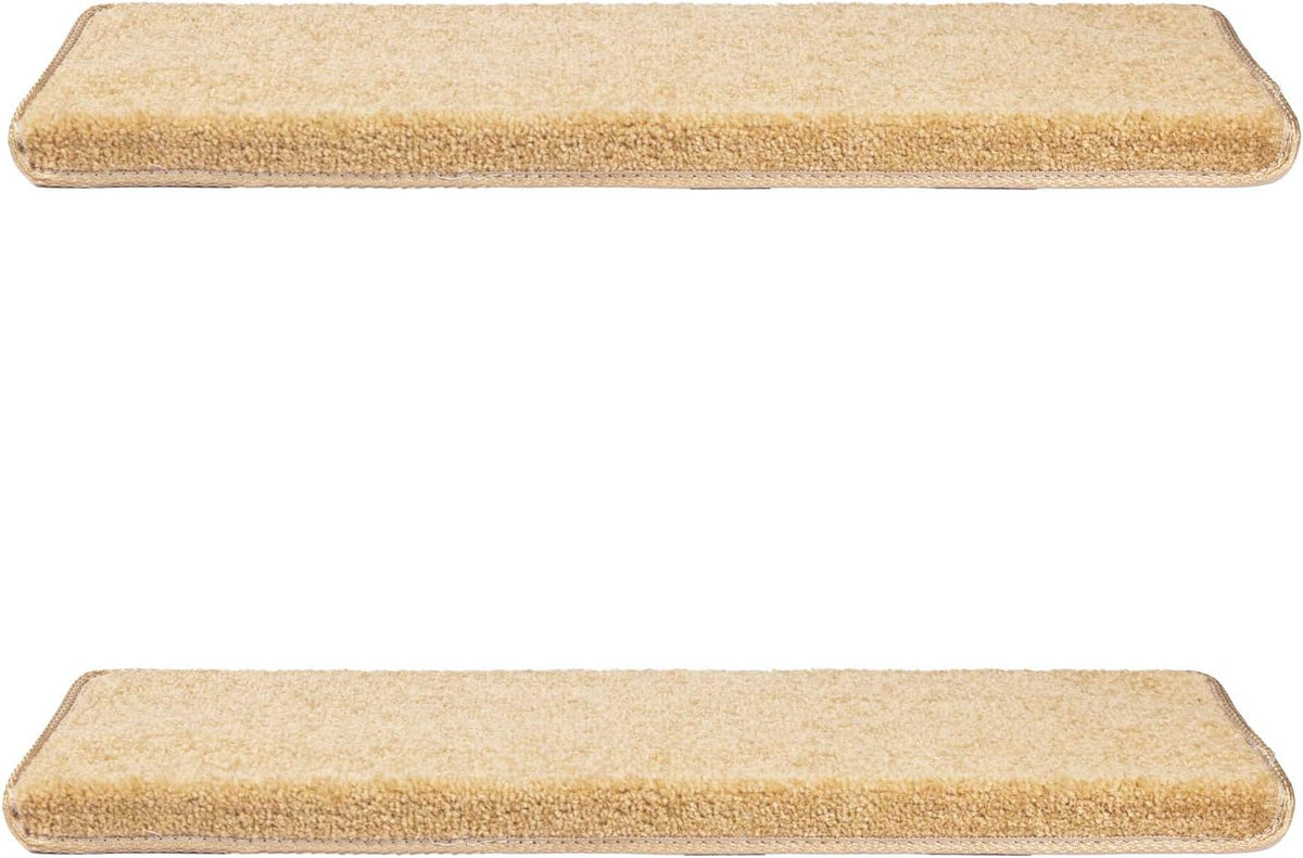 Brown 14-Pack Non-Slip Carpet Stair Treads M1553