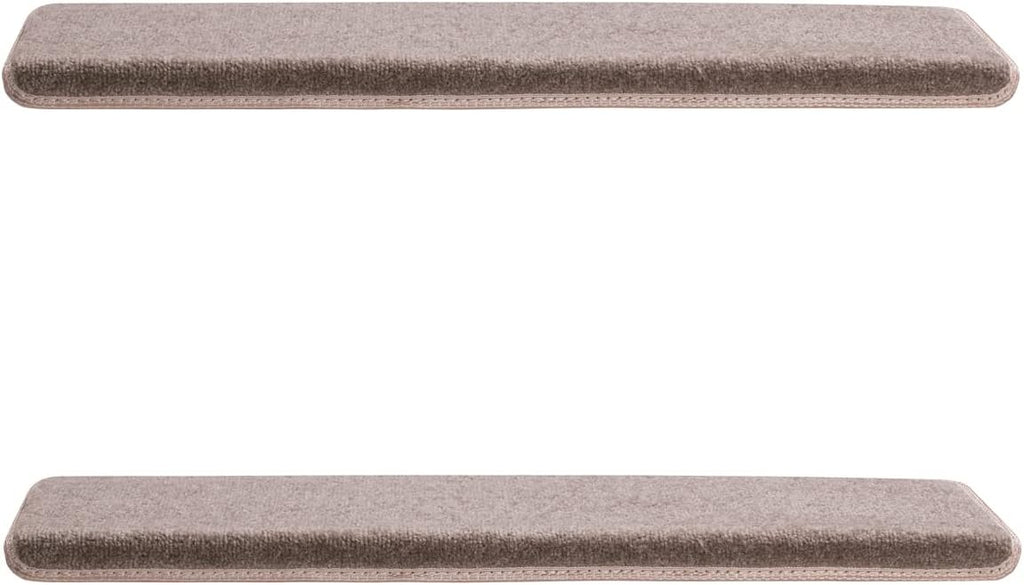 Brown 14-Pack Non-Slip Carpet Stair Treads M1553