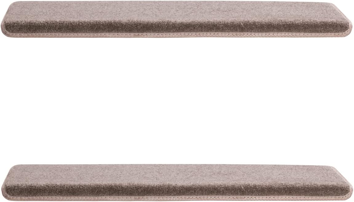 Brown 14-Pack Non-Slip Carpet Stair Treads M1553