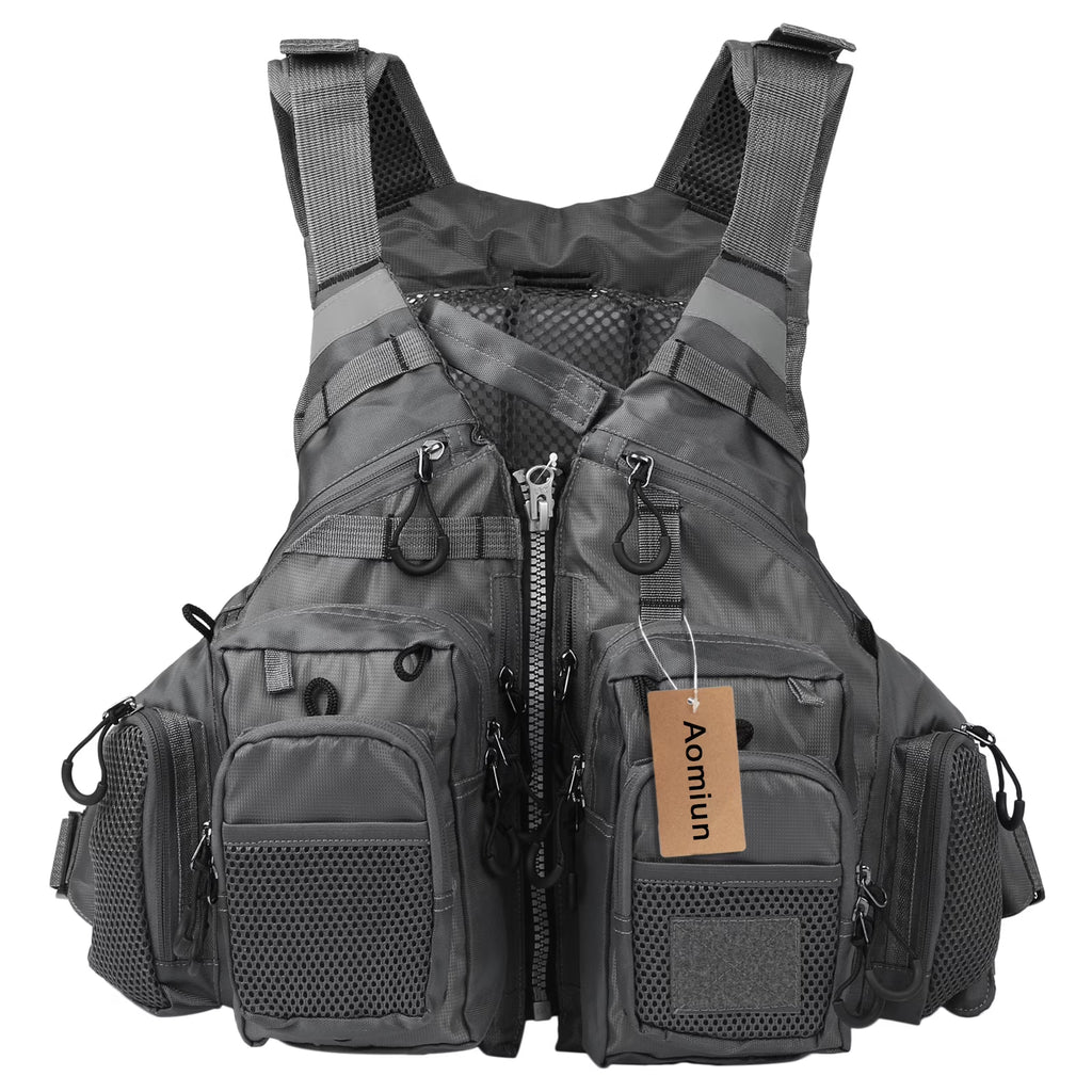 Utility Vest with Detachable Flotation Device D633