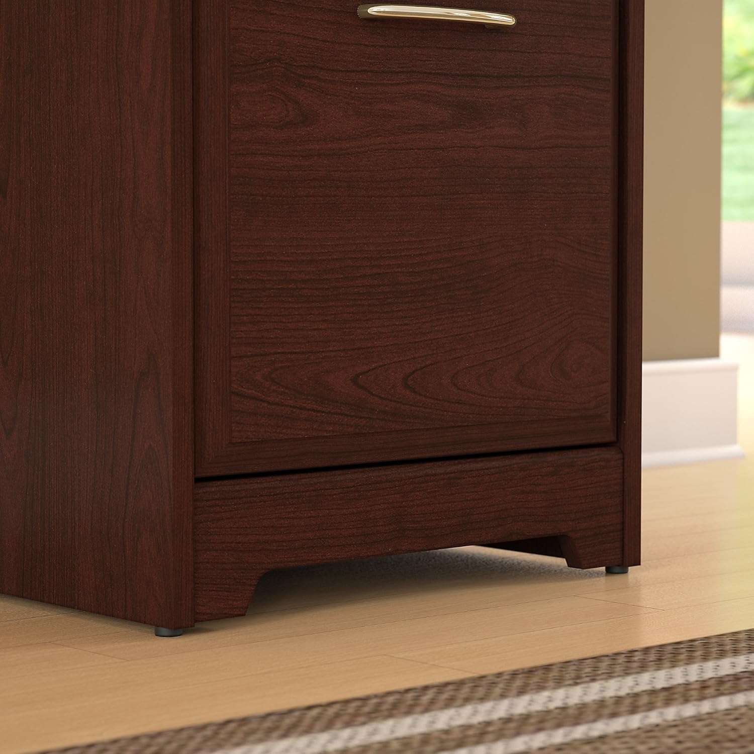 2 Drawer File Cabinet, Harvest Cherry A148068