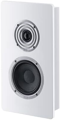 White 2-Way Wall Speaker Pair with Metal Wall Bracket G879