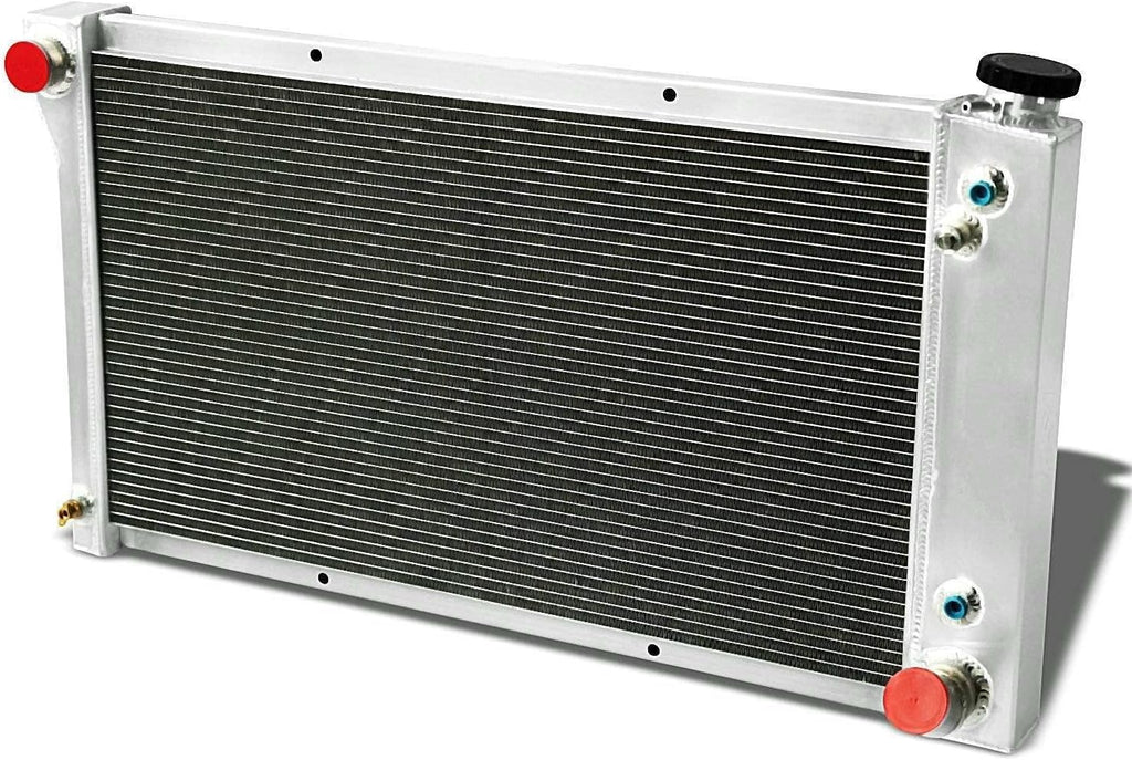 3 Row Aluminum Radiator with Electric Fan Shroud Thermostat Kit Z3169