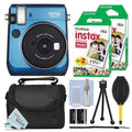 Island Blue Instant Film Camera + 40 Film S739