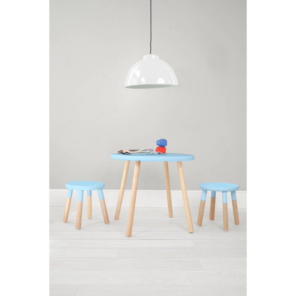 Sky Blue Kids Chair Set of 2 L928