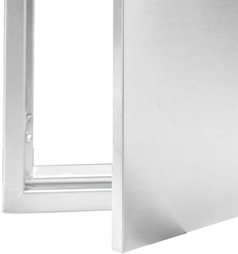 Stainless Steel Double Access Door D515