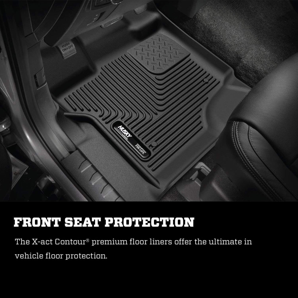 Black Front & 2nd Seat Floor Liners 3 Pcs G6975