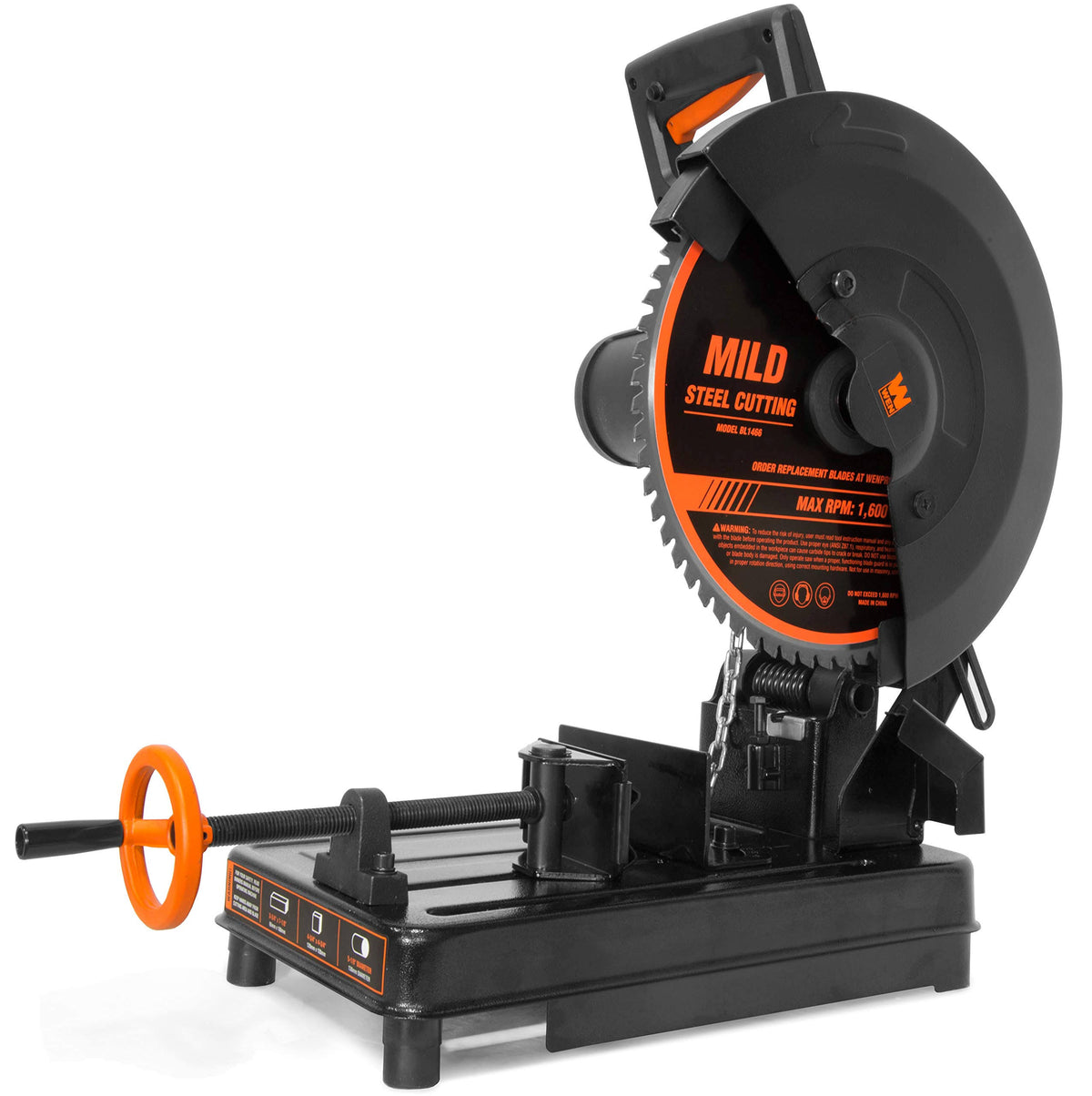 15-Amp 14-inch Multi-Material Cut-Off Chop Saw with Carbide-Tipped Saw Blade Y68513