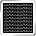 Solid Black 4' x 50' Privacy Screen Fence with Brass Grommets D8298