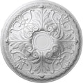 Silver Hand-Painted Ceiling Medallion T9656