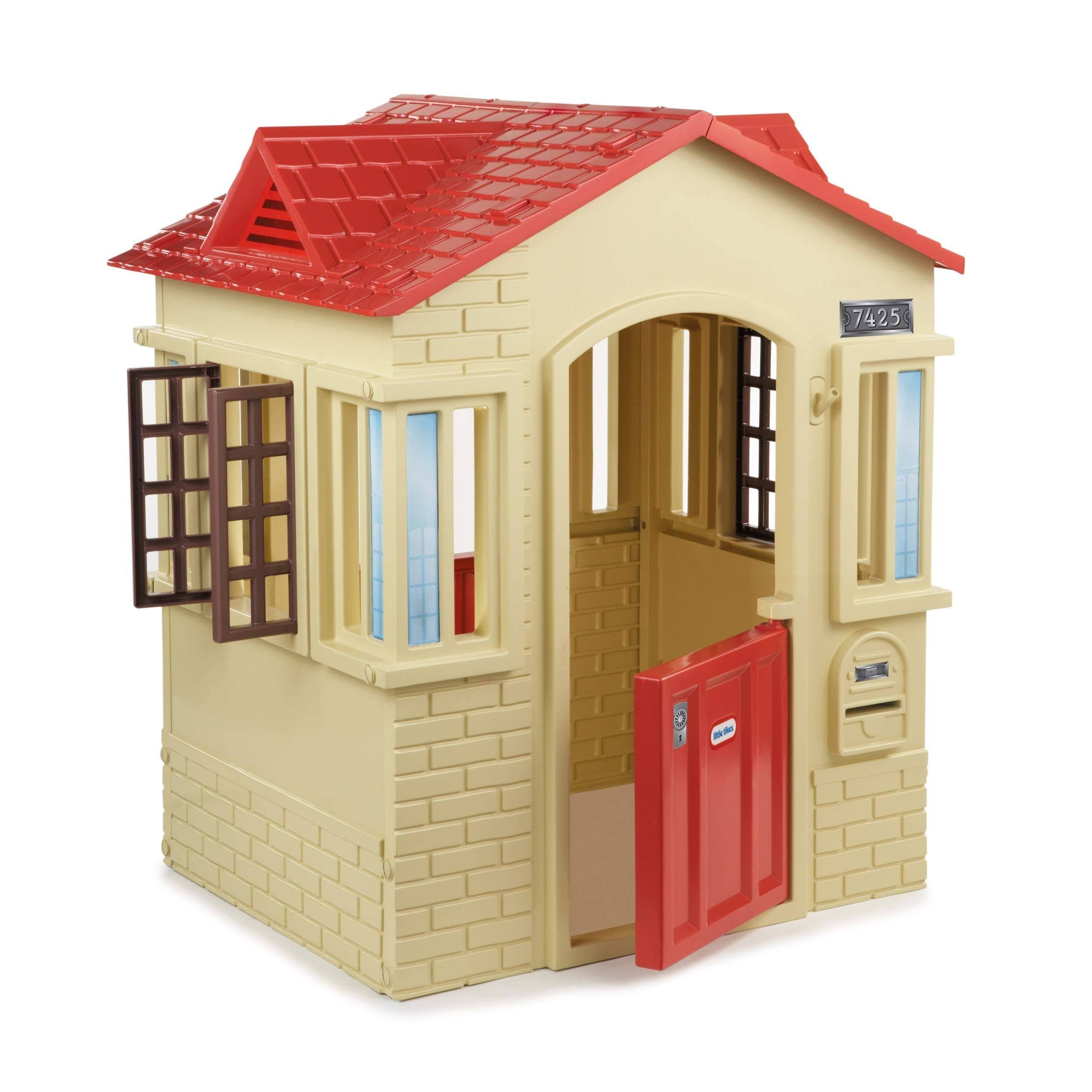 Tan Cape Cottage Playhouse H82334